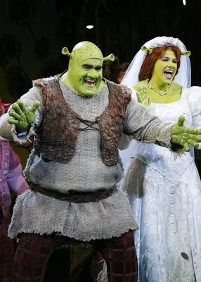 Shrek Curtain Call For Brian d'Arcy James And Sutton Foster